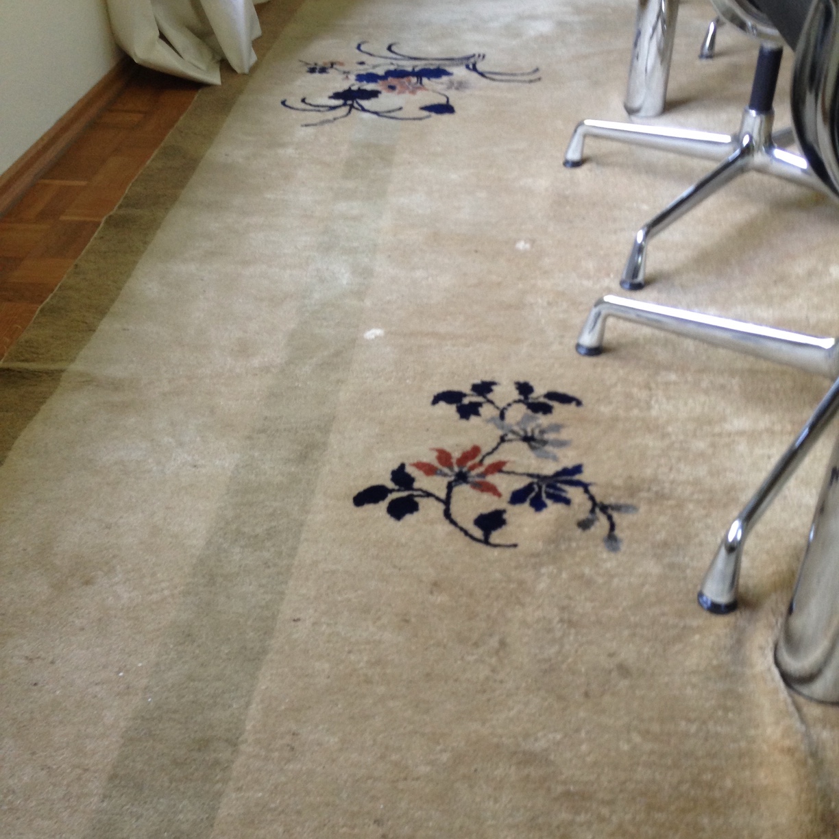 Antiker Seidenteppich, China